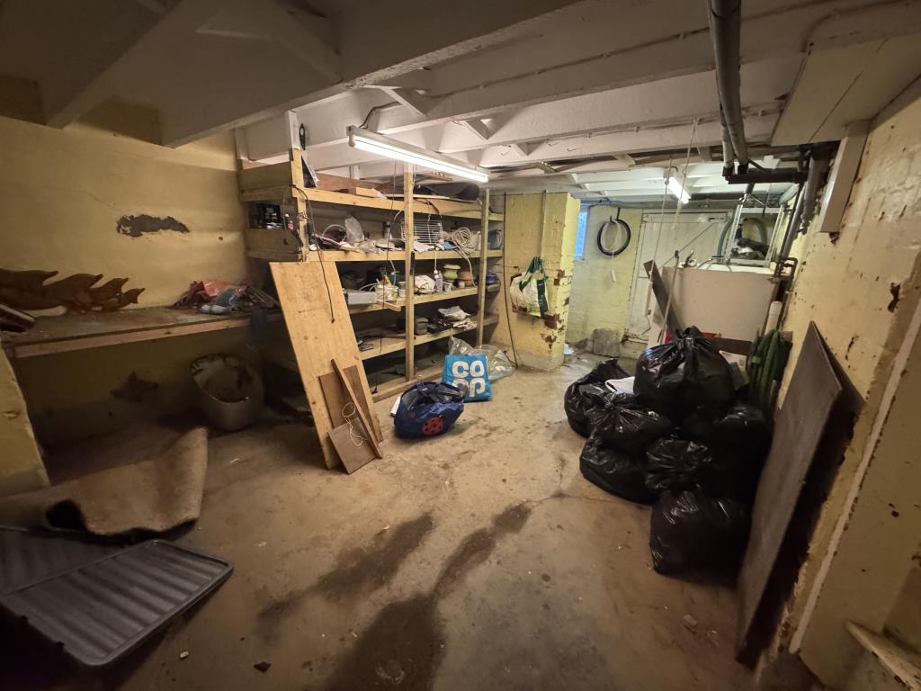 Lot: 160 - SPACIOUS WATER-FRONTING PROPERTY - View of storage cellar